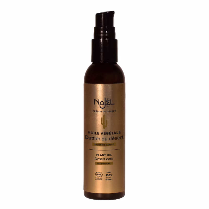 Huile de dattier du désert Huile sèche (800 x 800 px) (800 x 800 px) Huile Sèche de Dattier du Désert Bio – Soin Nourrissant Pour Peaux Sèches - 200ml – Image 1